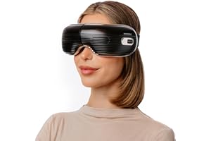 ‎DONNERBERG DONNERBERG® NEO1 Augenmassagegerät mit Wärme und Kühlung Augenmaske Integrierte Lautsprecher Eye Massager Kompression 4 Modi 7 Jahre Herstellergarantie