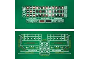 Brybelly Craps and Roulette Table Felt by