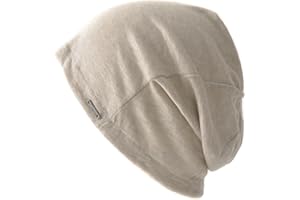 CHARM Leinen Beanie Sommer Mütze - Damen Aus Japan Hut Strick Dünn Leichte