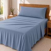 Degrees Home Premium Bedding Set 90 x 190 cm, 3 Pieces: Fitted Sheet, Top Sheet and Pillowcase 50 x 80 cm &ndash; Brushed Microfibr