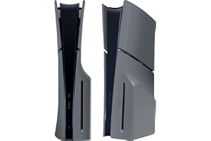 Joso Faceplate för PS5 Slim Disc Edition, anti-repor dammtät hölje ersättning, skydd mot hud passar PS5 Slim konsol, plattor