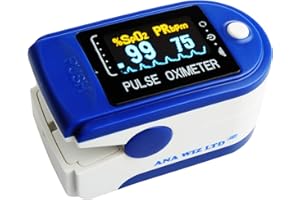 ANAPULSE Finger Pulse Oximeter with Sp02 Plesmograph Waveform