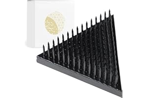 Wazakura Kenzan Ikebana Giapponese Nero a Triangolo Porta Fiori (53mm), Strumento Giapponese per l'Arrangiamento Floreale, Accessori Pin Frog - Kenzan Nero a Triangolo 53mm