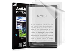 TiMOVO 3PCS Protecteur d'écran pour Kindle Paperwhite 6.8 Pouces 11eme Génération, Film de Protection en Pet Anti-Reflets Anti-Rayures Haute Sensibilité