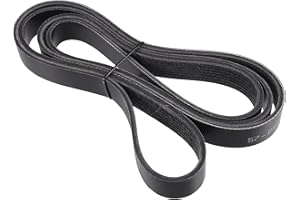 Hihaha No.31110RWK003 Serpentine Belt for Honda CR-V 2007-2011 / Inner Serpentine Drive V-Ribbed Belt/Durable EPDM / 1 Pcs Black