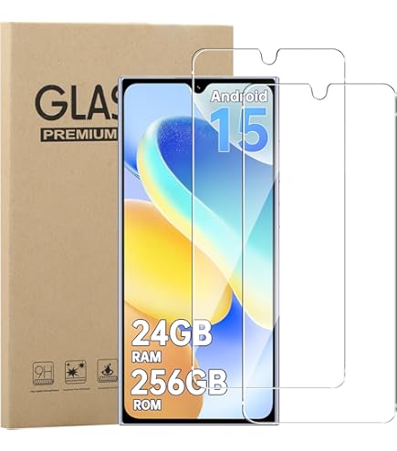 Protection écran Verre Trempé MEMELOKA Pour OUKITEL C62 PRO/C62/C61/C61 PRO/C60/C60 PRO - Lot De 2, Dureté 9H, 0.3 Mm - Anti-rayures, Anti-empreintes