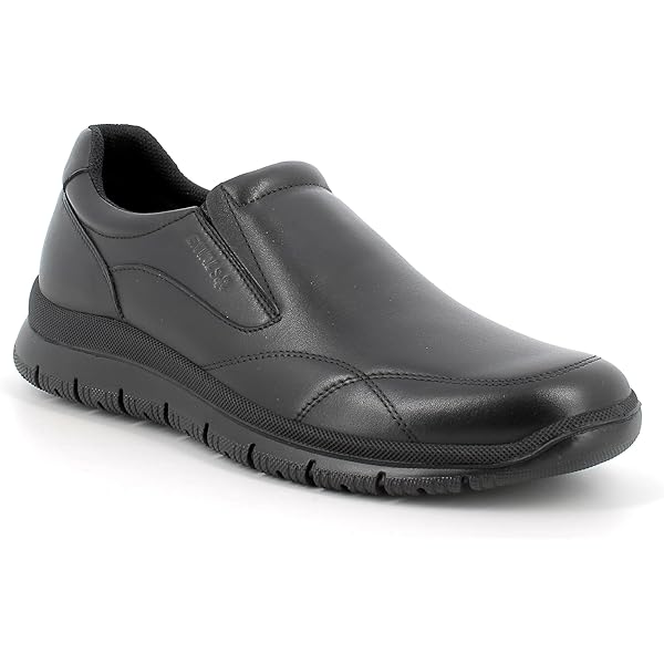 Enval Soft Scarpa Uomo Mocassino Con Morsetto Slip-on 5712166 Marrone Vera Pelle