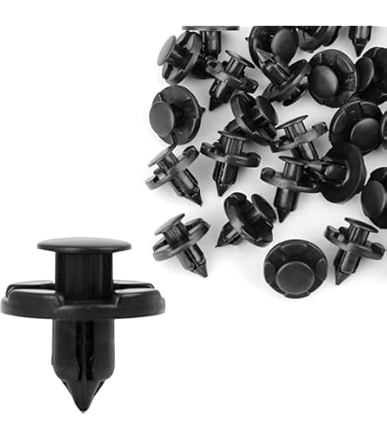 sourcing map 40 stuks 8 mm gat dia 25 mm hoofd kunststof klinknagels bevestiging pushclips voor auto sourcing map 40 stuks 8 mm gat dia 25 mm hoofd kunststof klinknagels bevestiging pushclips voor auto