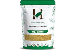 H&C HERBAL INGREDIENTS EXPERT H&C Jaggery Powder / Gud /Goor - Paquete de 1 kg
