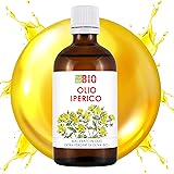 Olio di Iperico Bio 100% Naturale 100 ml - Doposole Scottature Cicatrici - Laborbio