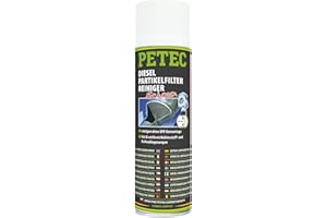 ‎PETEC PETEC Dieselpartikelfilter Reiniger DPF Cleaner Dieselfilter Auto System Injektor Reinigung 400 ml Schaum. Löst & entfernt Kohlenstoff- & Ascheablagerungen 72550