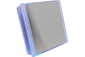 CubeTech CTQF100t Smart LED 4" Inch Bathroom Extractor Fan with Timer Overrun Delay. Stainless Steel High Airflow Silent Bathroom Fan | Toilet Ventilation | Kitchen Ceiling Extractor | Fan Shower 240v