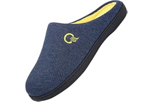 Mishansha Chausson Hommes Femmes Hiver Pantoufles Mousse Mémoire Peluche Chaud Chaussons Maison Antidérapantes Taille 36-47 EU