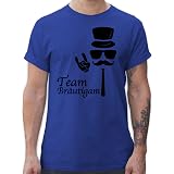 Shirtracer T-Shirt Herren 'Das Wars' – Lustiges Junggesellenabschieds-Shirt, 100% Baumwolle