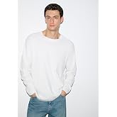 Uzun Kollu Ekru Basic Tiş&ouml;rt Loose Fit/Bol Rahat Kesim 0613169-70057
