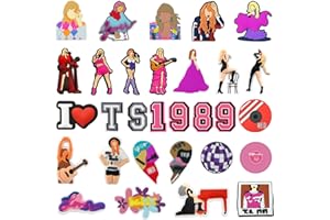 WKPBJX Croc Anime Shoe Decorations - Cute TS Theme, Charms for Clogs, Sandals & Party Decorations for Women