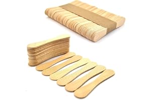 IMBALLAGGI ALIMENTARI PZ 1000 STECCA A ELICA IN LEGNO BASTONCINO ARROTONDATO PER GHIACCIOLI, GELATI E DOLCI CM 9