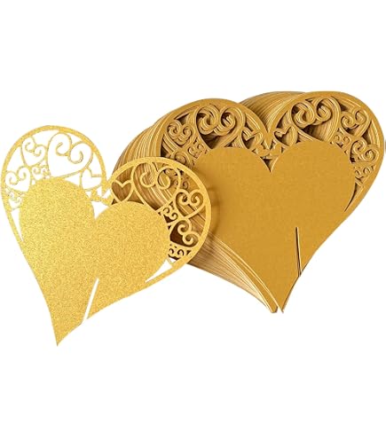 50 Pezzi Segnaposto Bicchiere Calice Decorazione Tavolo Materiale Carta