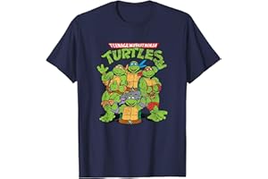 Teenage Mutant Ninja Turtles Klassisches Retro Logo T-Shirt