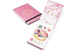 Paul Rubens Diario di carta per acquerelli, pressata a caldo, 50% cotone, 63,5 kg/300 g/m², 20 fogli da 19,6 x 13,5 cm, album da disegno per principianti e artisti