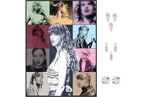 Tomicy Superstar Music Tapestry, 75 * 100CM Singer Poster Wall Hanging Tapestrys, Through Musical Era Concert Album Tapestry, Dorm Backdrop Wall Art Aesthetic Home Decor for Bedroom Living Room