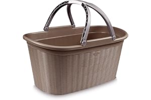 STEFANPLAST CESTA ELEGANCE 58X38X28 MANICI TORTORA