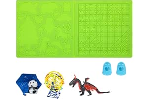 Niuhong Pad Silicone Penna 3D Tappetino Penna Pressione Tappetino Principiante Modello Penna Stampa 3D Strumenti Disegno Penne Artista Penna Imparare l'Intrattenimento Con 2 Protezioni Dita