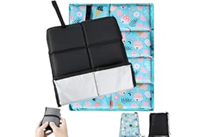 ‎MHWAN MHwan Sitzkissen Outdoor, 2 Stück Wasserdicht und Thermo Sitzunterlage Outdoor Kinder Erwachsener, Warm, Weich und Bequem Sitzkissen Faltbar, mit 2 Aufbewahrungsbeuteln, Maschinenwaschbar