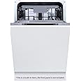 Hisense HV523E15UK 10 Places Slimline Fully Integrated Dishwasher White with 30 Minutes Quick Wash [Energy Class E]