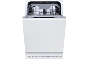 Hisense HV523E15UK 10 Places Slimline Fully Integrated Dishwasher White with 30 Minutes Quick Wash [Energy Class E]