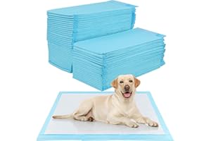 YAMAIDUO 60 Piezas Empapadores Perros, 90 x 60cm Almohadillas Absorbentes, Almohadillas de adiestramiento de Perros y Cachorros, Superficie de Secado Rápido