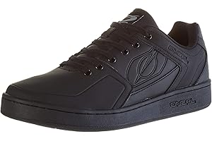 O'NEAL | Mountainbike-Schuhe | MTB Downhill Freeride | Vegan | Gleichgewicht zwischen Grip und Fußrepositionierung, Waben-Sohlenstruktur | Pinned Flat Pedal Shoe | Erwachsene | Schwarz