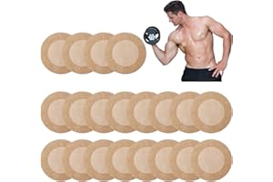 KARELLS Męska opaska na sutki, męska osłona na sutki, ochrona sutków, wodoszczelna, męska osłona na sutki, zestaw naklejek, osłona na sutki