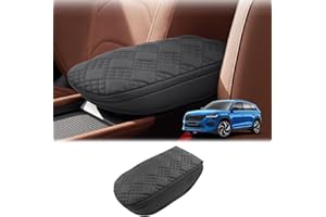 ‎GAFAT GAFAT Kompatibel mit Neu Skoda Kodiaq ii 2024 2025 2026 Mittelarmlehne Abdeckung, Kodiaq 2 RS/Sportline Mittelkonsole Armlehne Schutz Leder Polster, 3CM Erhöht Verdickt Müdigkeit lindern