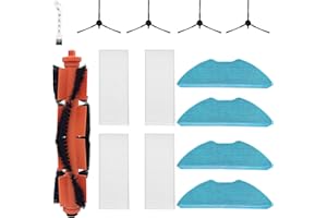 DAODEFUL Akcesoria do Philips Homerun Seria: 14 sztuk Philips Homerun Series części zamienne do odkurzacza 3000 XU3100/01 XU3110/02 XU3000/01 XU3000/02 robot odkurzający
