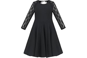 Sunny Fashion Vestito Bambina Unicorno Arcobaleno Manica Lunga Casuale 3-8 Anni