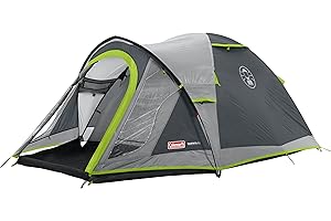 Coleman Tenda Darwin, tenda compatta per 2-4 pers, tenda da campeggio ed escursionismo leggera, 100% impermeabile, telo di protezione cucito, tenda igloo compatta e leggera, montaggio rapido