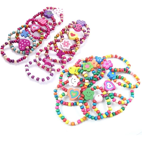 Braccialetti Amicizia Per Bambina - 15 Pezzi Regolabili Con Unicorni, Sirene, Farfalle, Per Feste E Regali