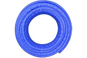 50 Meter Mehrschicht Aluminium Verbundrohr Außendurchmesser 16,0mm x 2,0mm Wandstärke Laser geschweisst vor isoliert blau Trinkwasser geeignet Rohr Leitung Heizung Sanitär MSVR