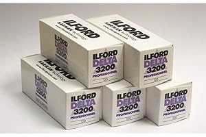 Ilford Delta 3200 Black and White 120 Roll Film 5 pack