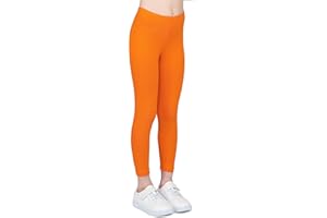 infatti Leggings en Coton pour Enfants Filles Pantalons Doux et Confortables pour Enfants entraînement décontracté Style élégant vêtements de Base Zoe