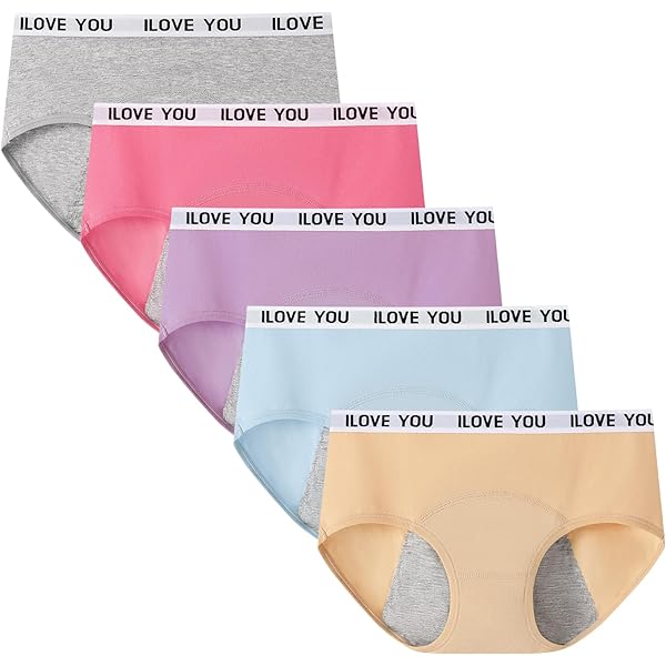 Mutandine Mestruali Per Ragazze - Cotone Traspirante - Confezione Multipack - Antiperdite - Foto 12