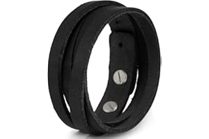 Simaru Hochwertiges Lederarmband aus Premium Leder Made in Germany, alle Größen verfügbar