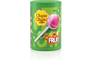 ACCPO Chupa Chups Tubo de 100 Sucettes Fruit (1,2 kg)