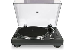 Lenco Direct Drive USB MMC Digital PC Turntable Removable Dust Cover