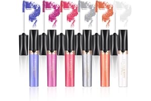 RoseFlower Set di gessetti per capelli, 6 colori di colore capelli temporaneo, penna colorante per capelli lavabile verde, colore dei capelli di carnevale dei gessetti per capelli per la Natale