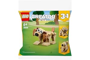 LEGO Creator 30666 - Set di 75 animali in sacchetto di plastica, motivo: orso, scoiattolo 3 in 1
