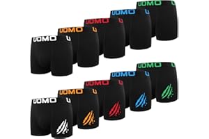 L&K 10er Pack Herren Retroshorts Boxershorts Baumwolle Schwarze Mehrfarbig Unterhose 1116