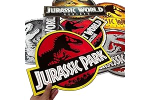 Star Cutouts RD008 Jurassic World Jurassic Pack Logo Poster 30cm – 6-Pack Party Posters for Room & Event Decoration