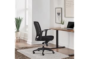 MUEZDUR Carpet Protector Chair Mat, 90x120cm Rectangular Hard PVC Carpet Floors Protector with Studs, Easy Glide Home Office Rolling Chair Mat for Low, Medium, Standard Pile Carpets